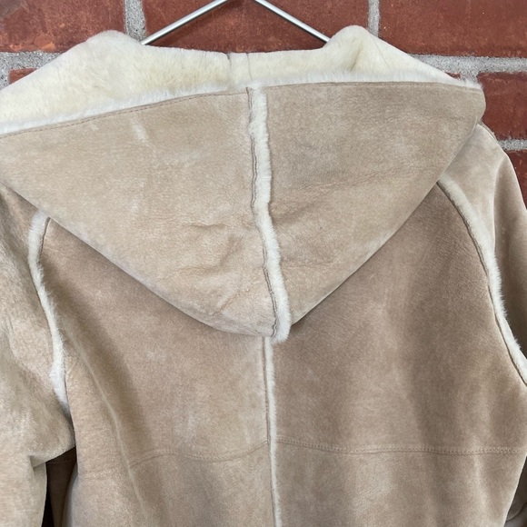 Vintage genuine leather zip up jacket - Picture 7 of 9